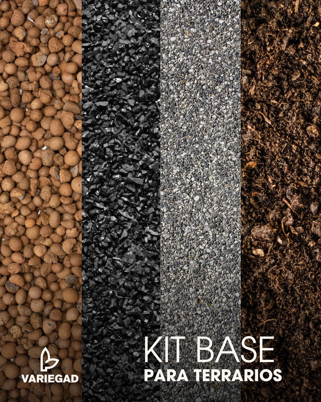 Kit Sustrato para Terrarios