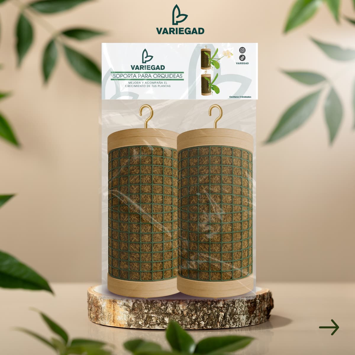 Soporte para Orquideas