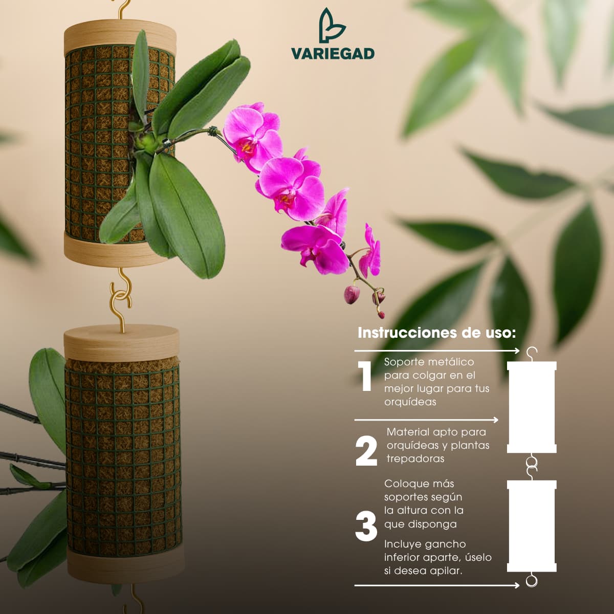 Soporte para Orquideas