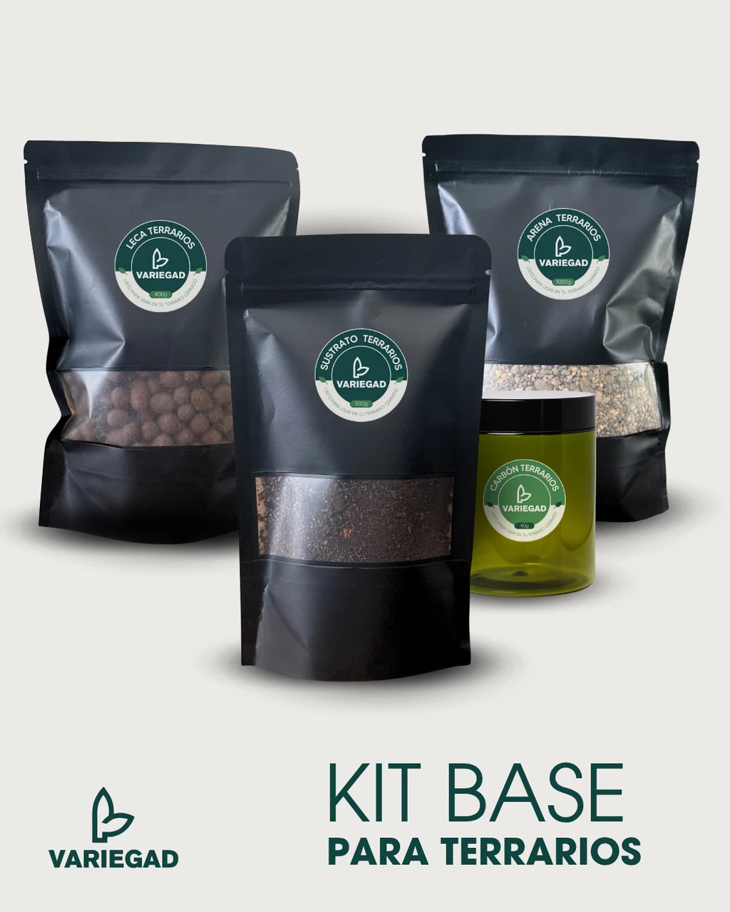 Kit Sustrato para Terrarios